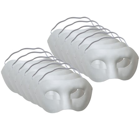 Creativity Street Paperboard Mask, Marauder, 4in x 7in, PK12 PAC4186